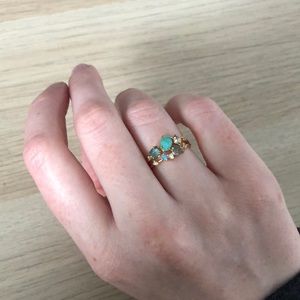 Anthropologie cluster ring
